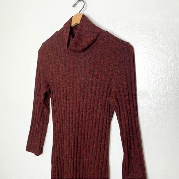 American Eagle Outfitters Long Sleeve Marled Open‎ Back Mini Dress Medium M - Picture 3 of 8